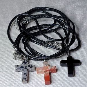 New cross on cord chain set